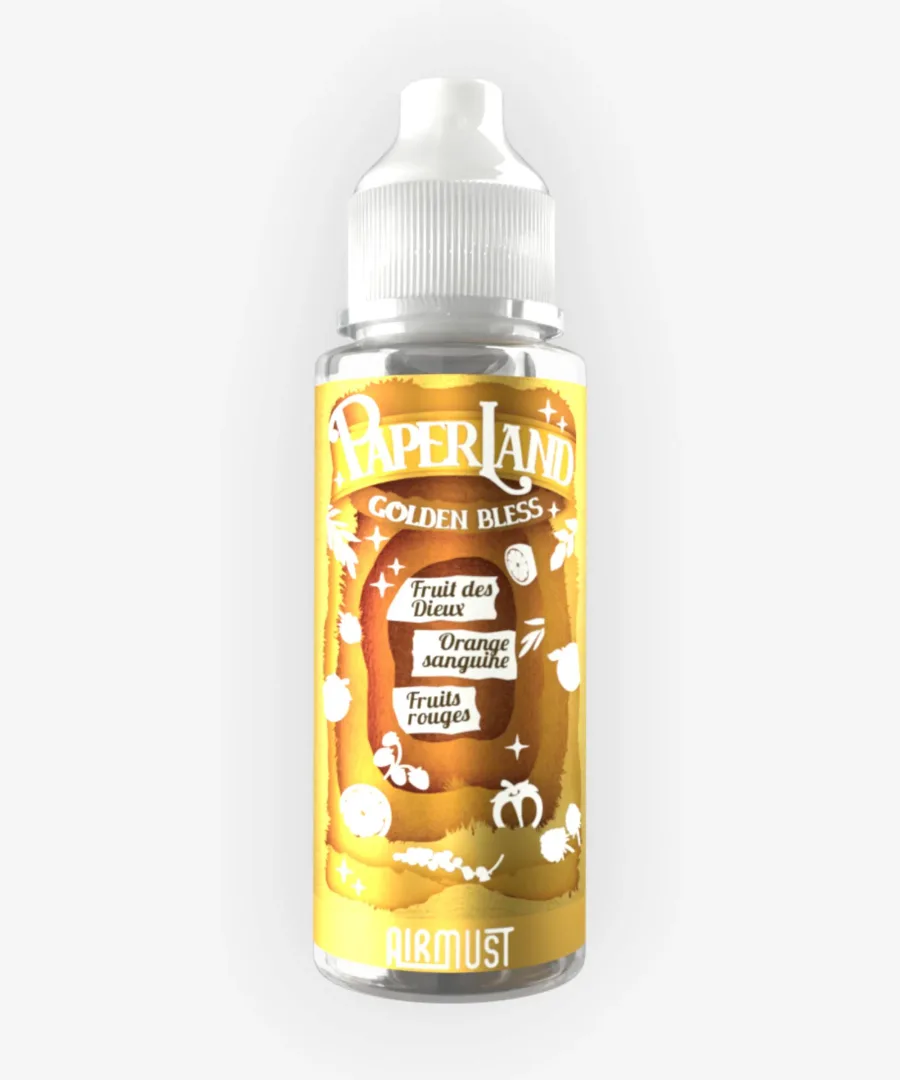 E-liquide Golden Bless 100 mL - Paperland Airmust