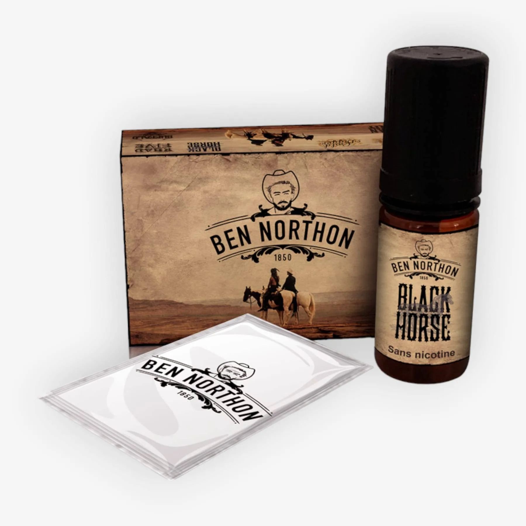 E-liquide Black Horse 10 mL - Ben Northon — vue 2