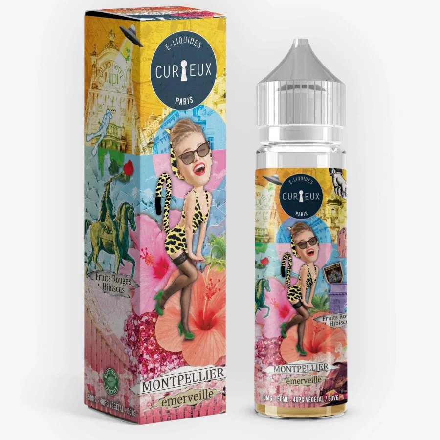 E-liquide Montpellier Emerveille 50 mL - Hexagone (Curieux)