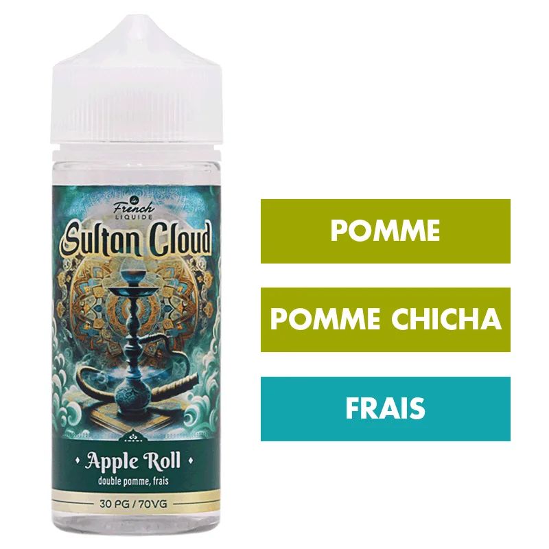 E-liquide Apple Roll 100 mL - Sultan Cloud (Le French Liquide) — Le French Liquide - Sultan Cloud