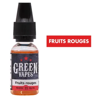 E-liquide Fruits Rouges 10 mL - Green Vapes — Green Vapes - Classique