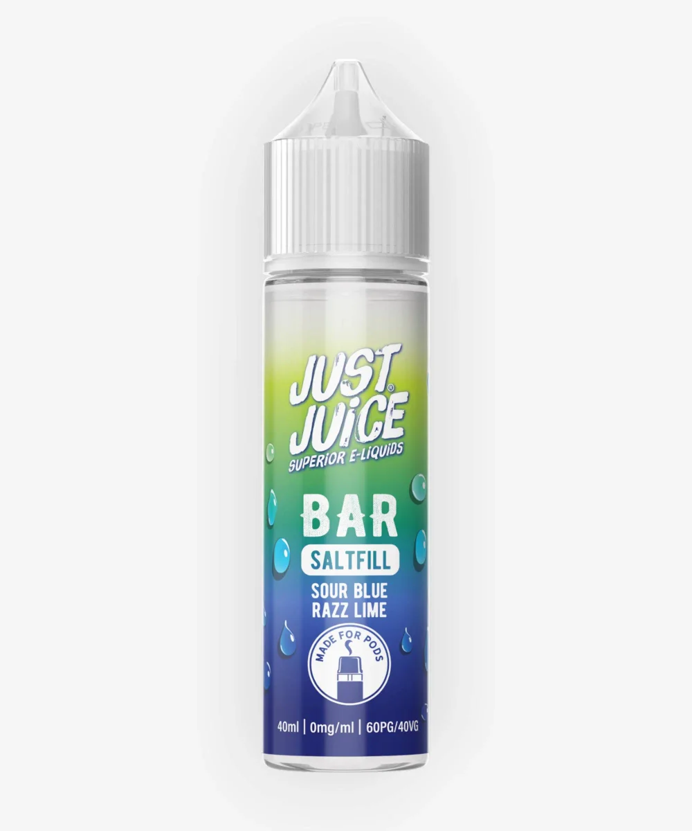 E-liquide Sour Blue Razz Lime 40 mL - Bar Saltfill (Just Juice)