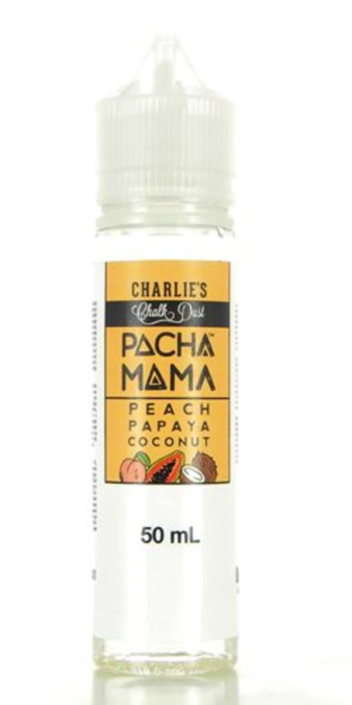 E-liquide Peach Papaya Coconut 50 mL - Pacha Mama Charlie's Chalk Dust — Charlies Chalk Dust - Pacha mama