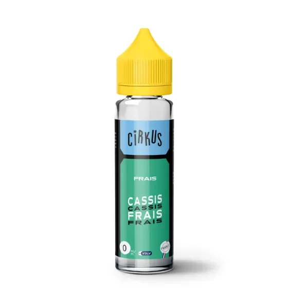 E-liquide Cassis Frais 50 mL - CirKus (VDLV)