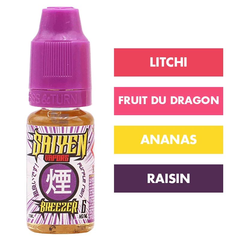 E-liquide Breezer 10 mL - Saiyen Vapors — Swoke - Saiyen Vapors