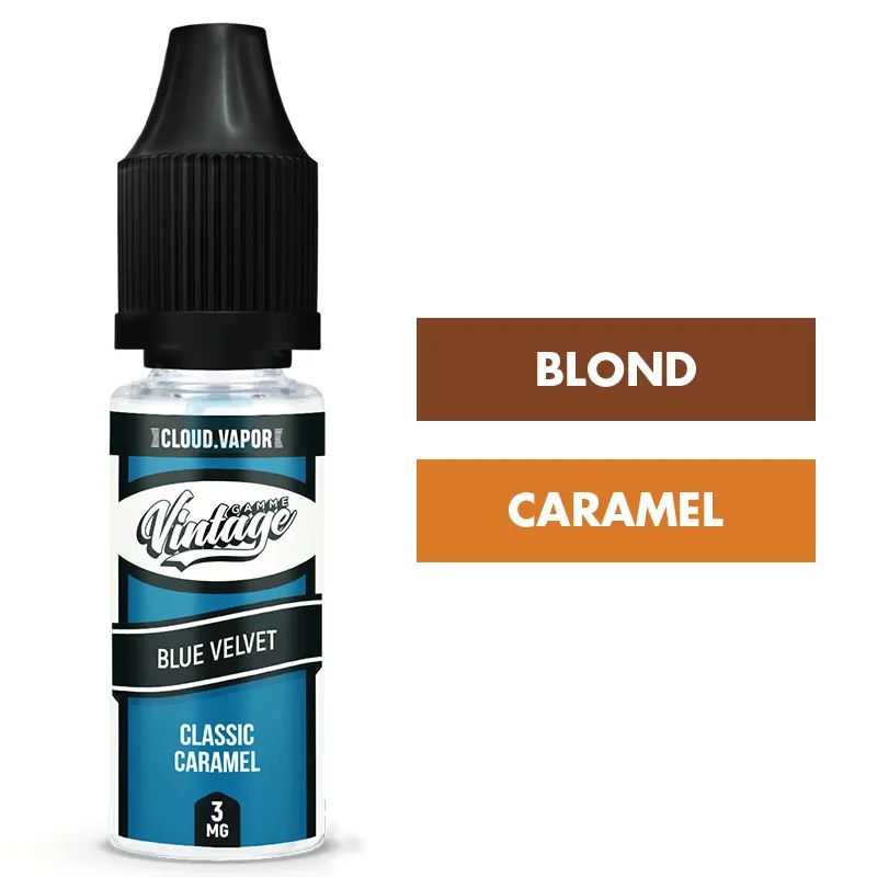 E-liquide Blue Velvet 10 mL - Vintage — Cloud Vapor - Vintage
