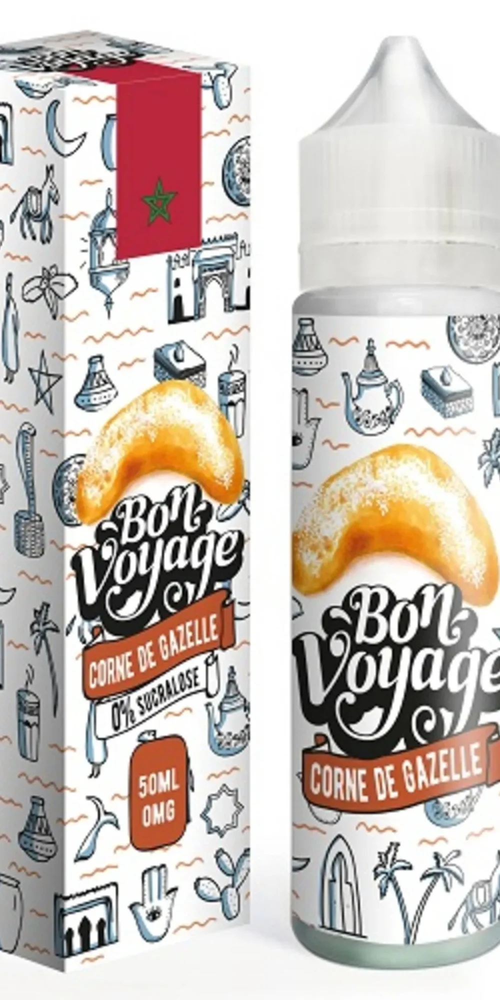 E-liquide Corne De Gazelle 50 mL - Bon Voyage