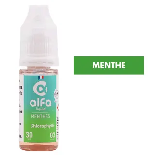 E-liquide Chlorophylle (30 VG) 10 mL - Alfaliquid — Alfaliquid - 30VG