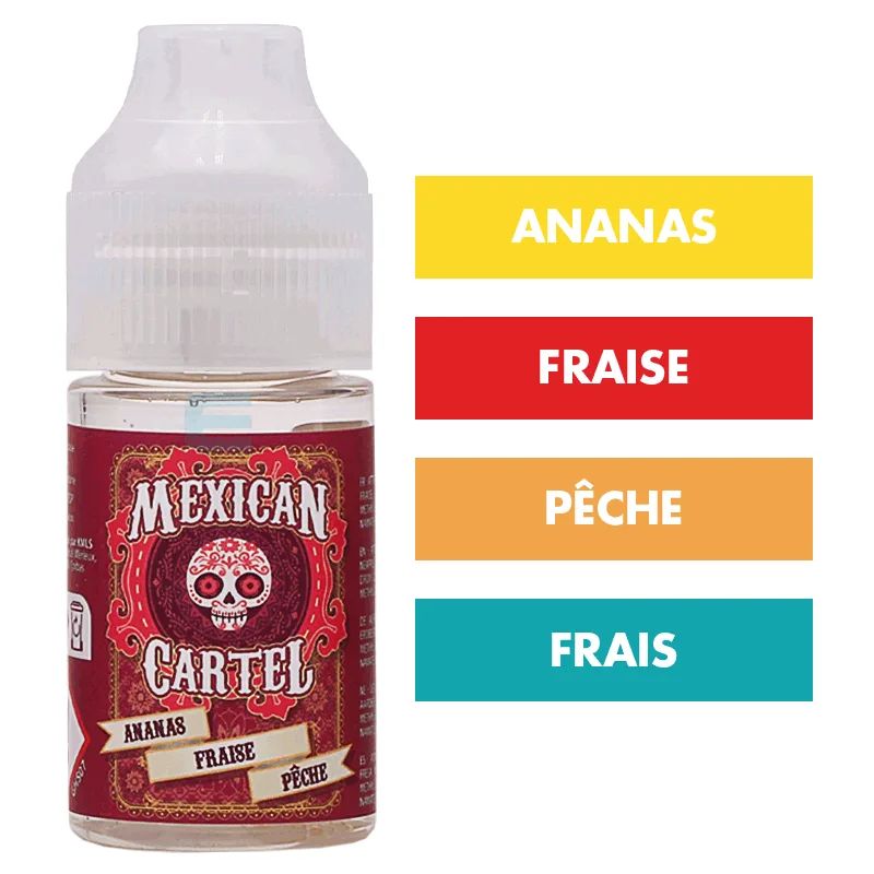 Concentré Ananas Fraise Pêche - Mexican Cartel — Mexican Cartel - Arômes DIY