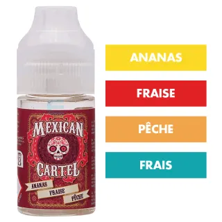 Concentré Ananas Fraise Pêche - Mexican Cartel — Mexican Cartel - Arômes DIY