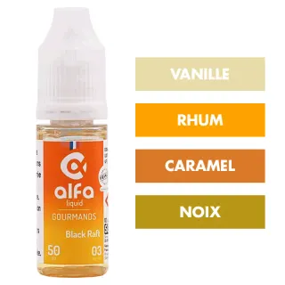 E-liquide Black Raft (50 VG) 10 mL - Alfaliquid — Alfaliquid - 50VG