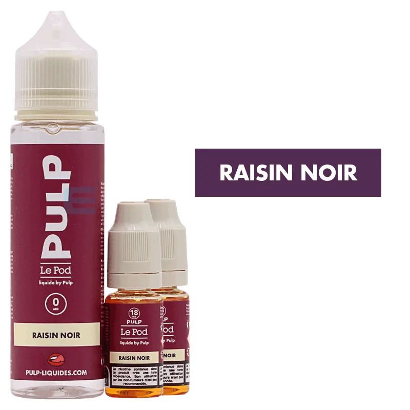 E-liquide Raisin Noir 60 mL - Pulp Le Pod — vue 2
