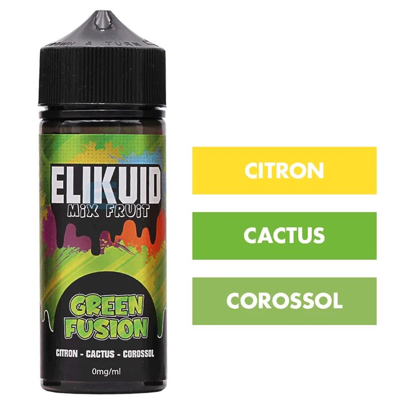 E-liquide Green Fusion 100 mL - Elikuid (LiquideLab) — LiquideLab - Elikuid
