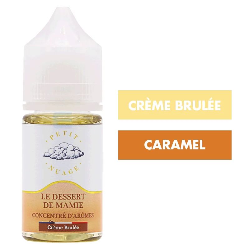 Concentré Le Dessert de Mamie 30 mL - Petit Nuage — Roykin - Petit Nuage - Arômes DIY