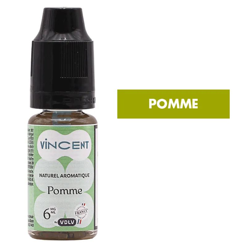 E-liquide Pomme 10 mL - Vincent (VDLV) — VDLV - Vincent