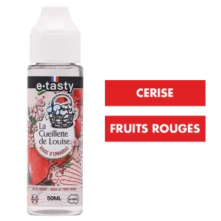 E-liquide Rouge d'Embarras 50 mL - La Cueillette de Louise (E.Tasty) — E.Tasty - La Cueillette de Louise