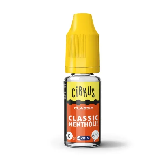 E-liquide Classic Menthol 10 mL - CirKus (VDLV)