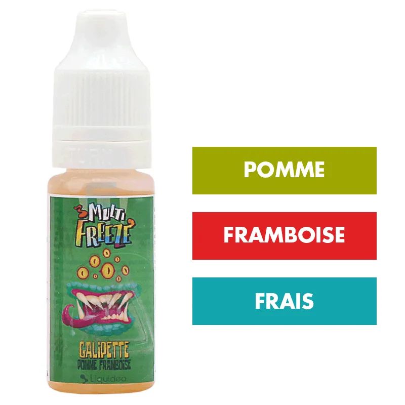 E-liquide Galipette 10 mL - Multi Freeze (Liquideo)