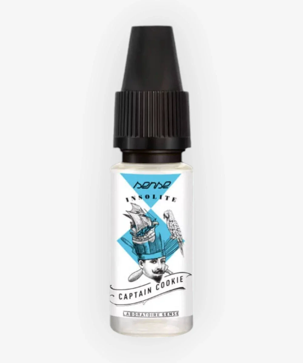 E-liquide Captain Cookie 10 mL - Insolite Sense