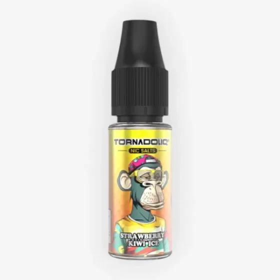 E-liquide Strawberry Kiwi Ice Nic Salts 10 mL - Tornadoliq Gobar