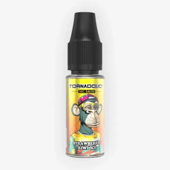 E-liquide Strawberry Kiwi Ice Nic Salts 10 mL - Tornadoliq Gobar