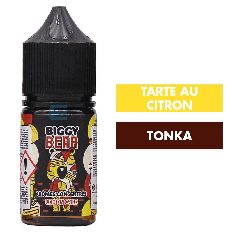 Concentré Lemon Cake 30 mL - Biggy Bear — Biggy Bear - Arômes DIY