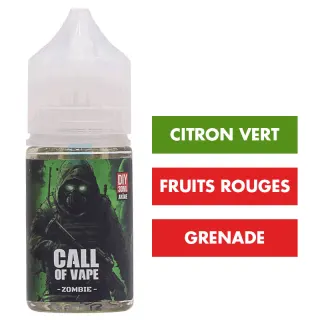 Concentré Zombie 30 mL - Call of Vape — Cloud Vapor - Arômes DIY Call of Vape