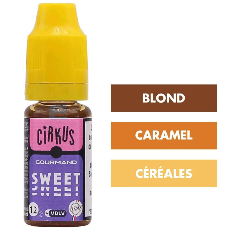 E-liquide Sweet 10 mL - CirKus (VDLV)