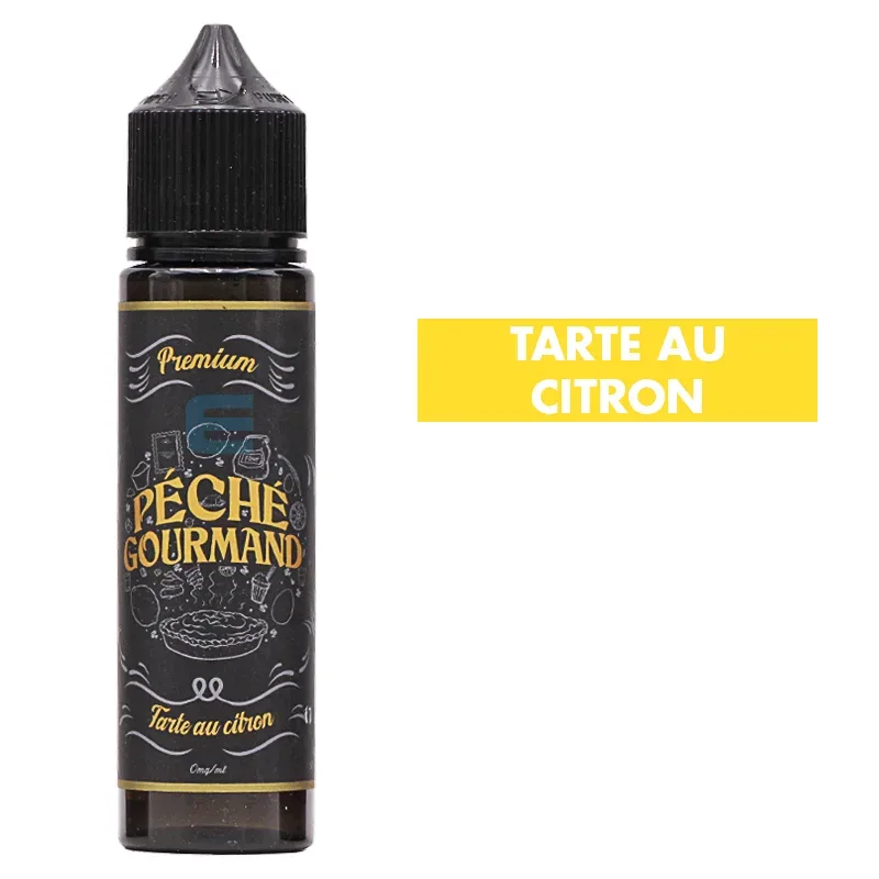 E-liquide Tarte au Citron 50 mL - Péché Gourmand (LiquideLab)