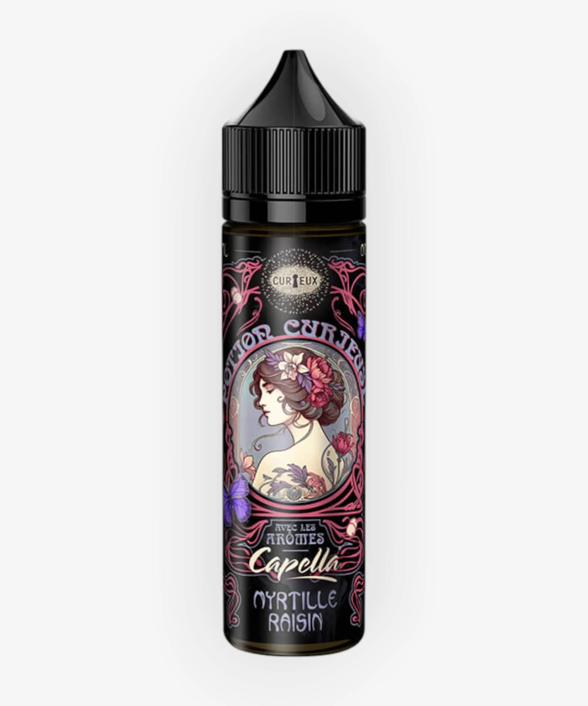 E-liquide Myrtille Raisin 50 mL - Potion Curieuse Curieux