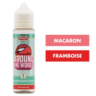 E-liquide Macaron Framboise de Paris 50 mL - Around The World (Pulp) — Pulp - Around The World