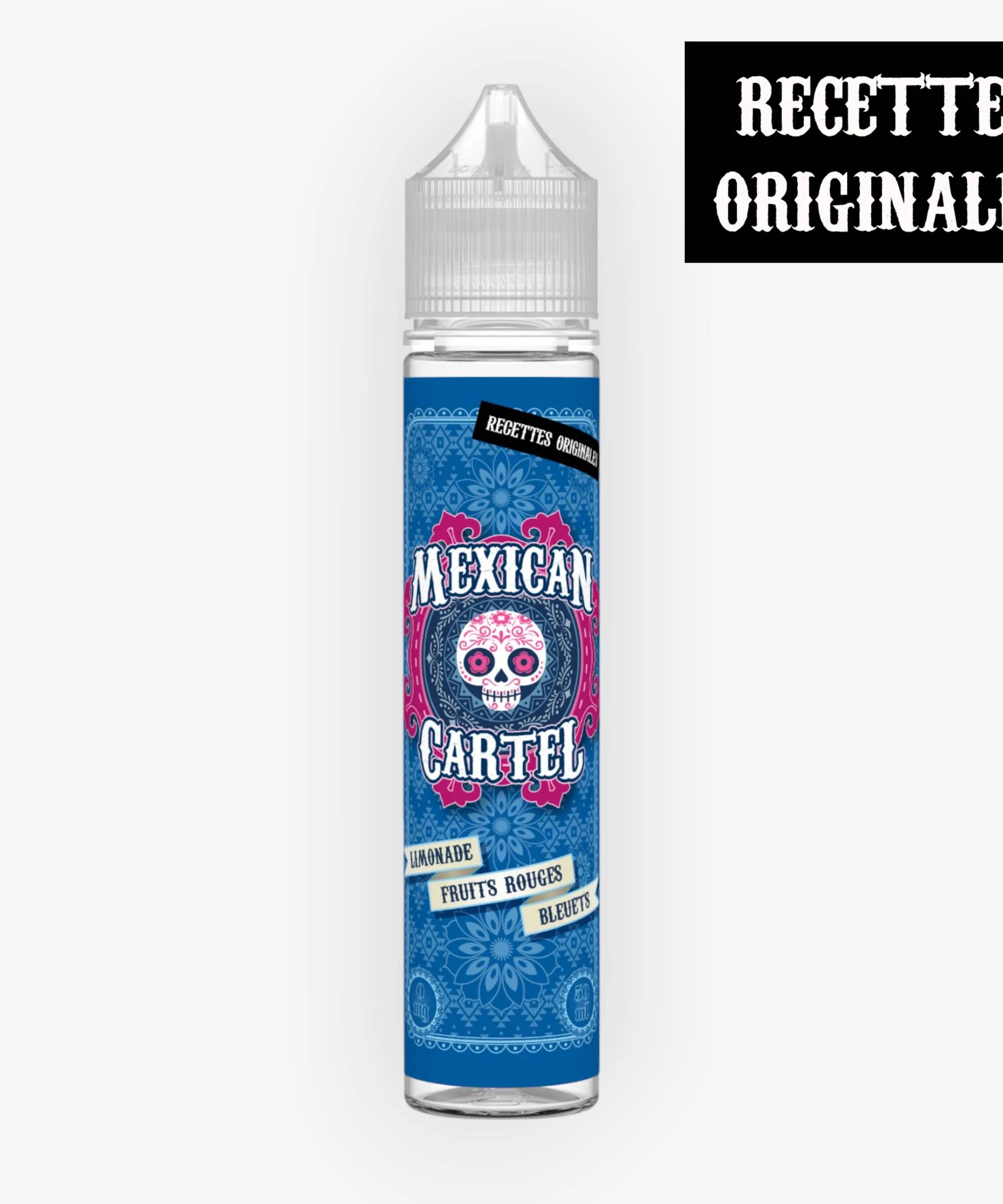 E-liquide Limonade Fruits Rouges Bleuets 50 mL - Mexican Cartel