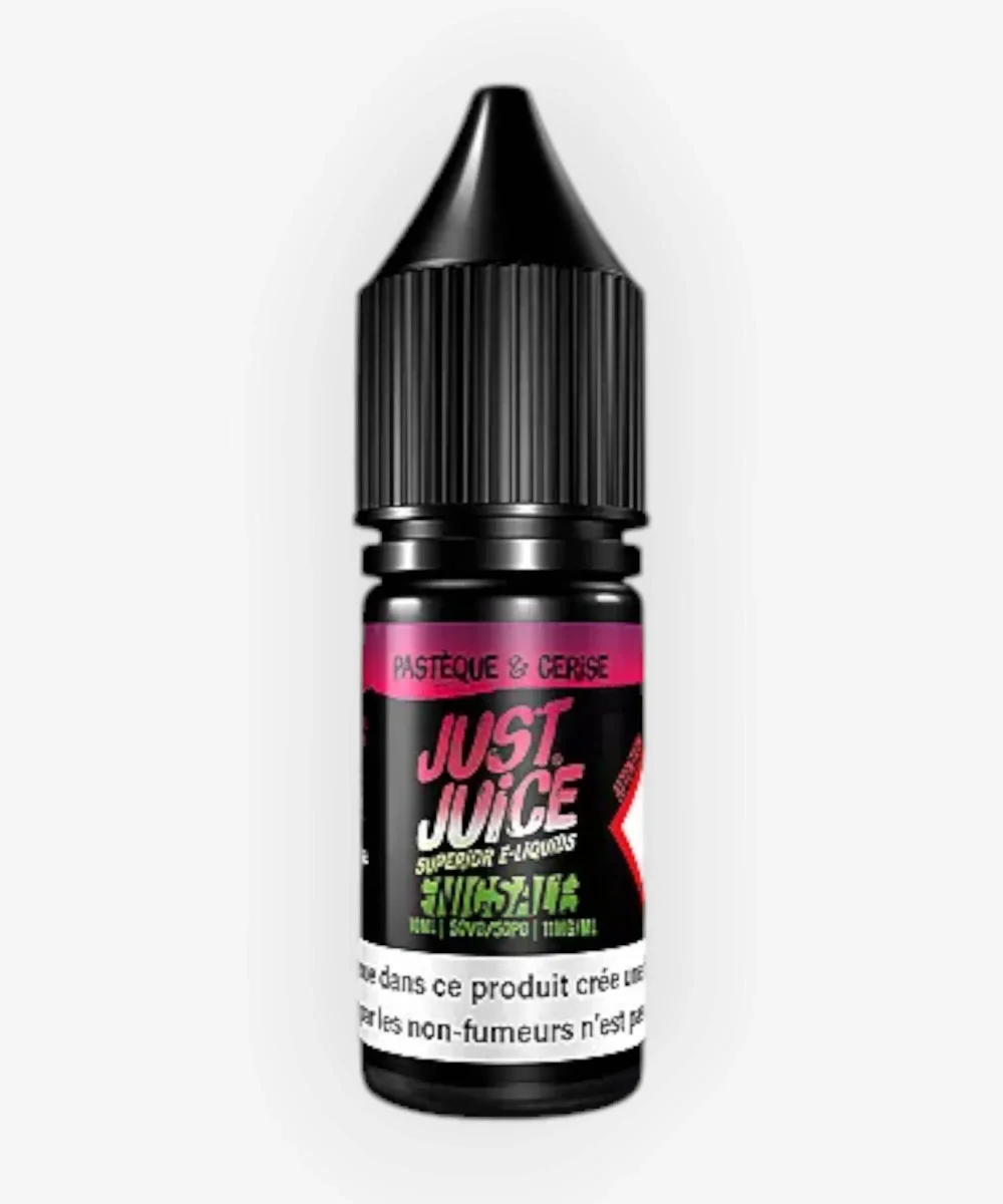 E-liquide Pastèque Cerise Nic Salt 10 mL - Just Juice
