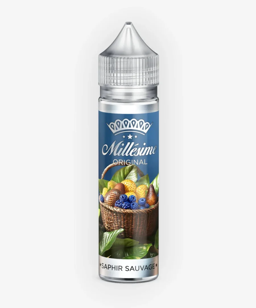 E-liquide Saphir Sauvage 50 mL - Millésime