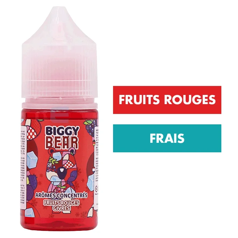 Concentré Fruits Rouges Givrés 30 mL - Biggy Bear