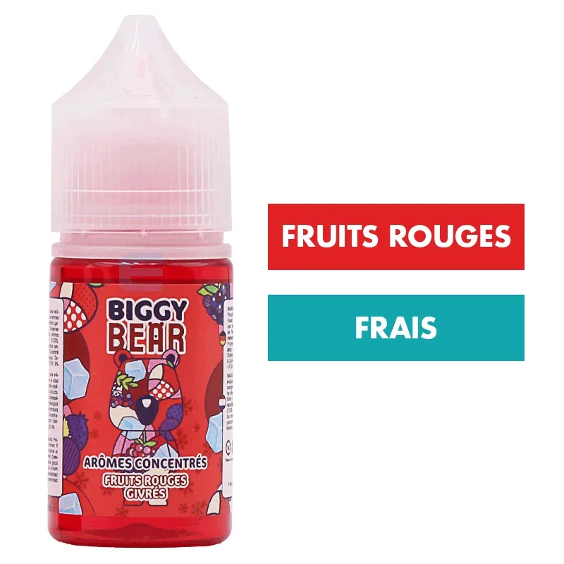 Concentré Fruits Rouges Givrés 30 mL - Biggy Bear
