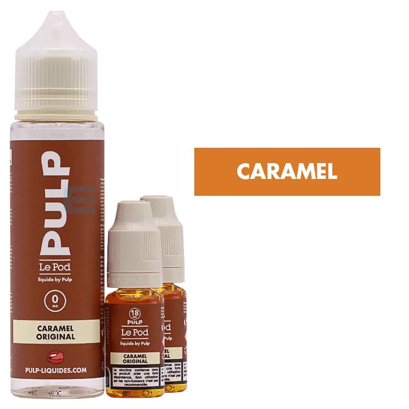 E-liquide Caramel Original 60 mL - Pulp Le Pod — vue 2