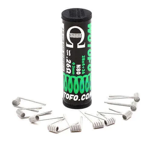 Coils Quad Core Fused Clapton (x10) - Wotofo