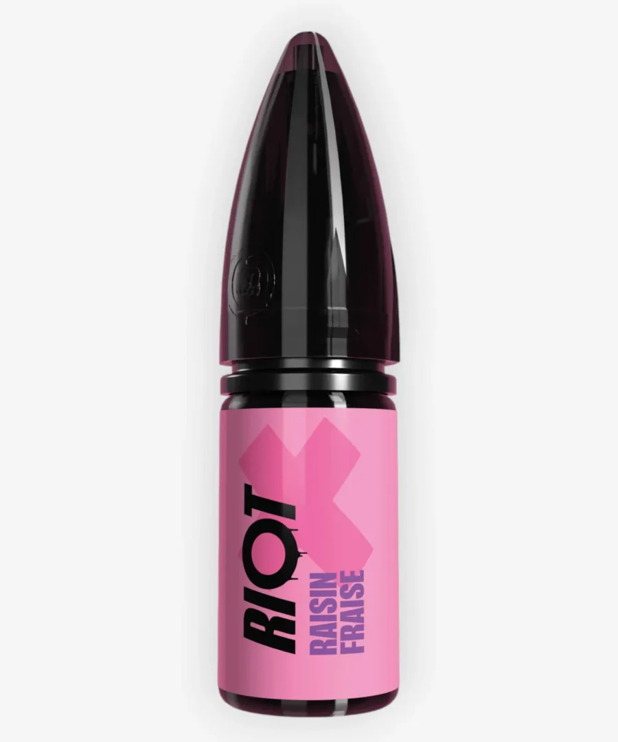 E-liquide Raisin Fraise Nic Salt 10 mL - Riot