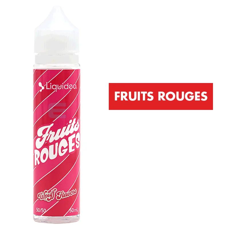 E-liquide Fruits Rouges 50 mL - Wpuff (Liquideo) — Liquideo - Wpuff