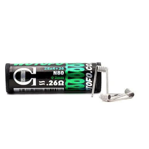 Coils Quad Core Fused Clapton (x10) - Wotofo — vue 2