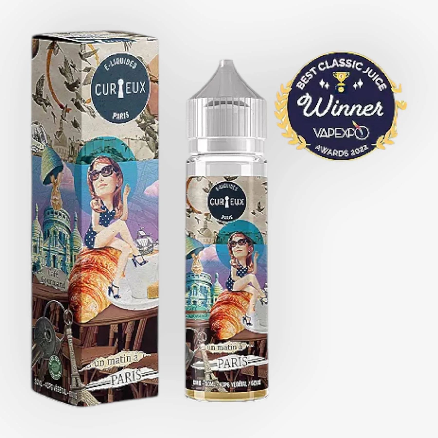E-liquide Un Matin A Paris 50 mL - Hexagone (Curieux) — Curieux - Edition Hexagone