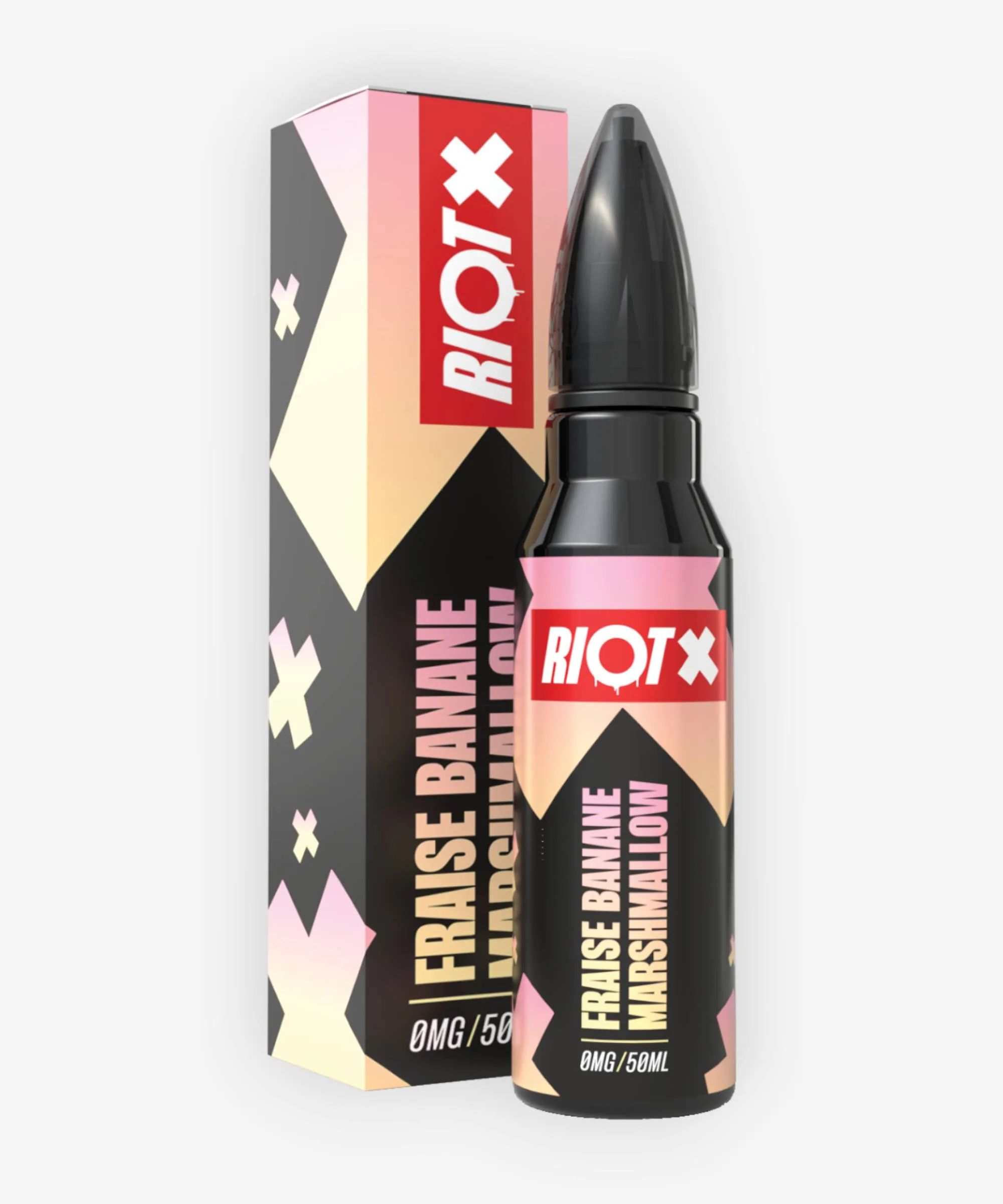 E-liquide Fraise Banane Marshmallow 50 mL - Riot