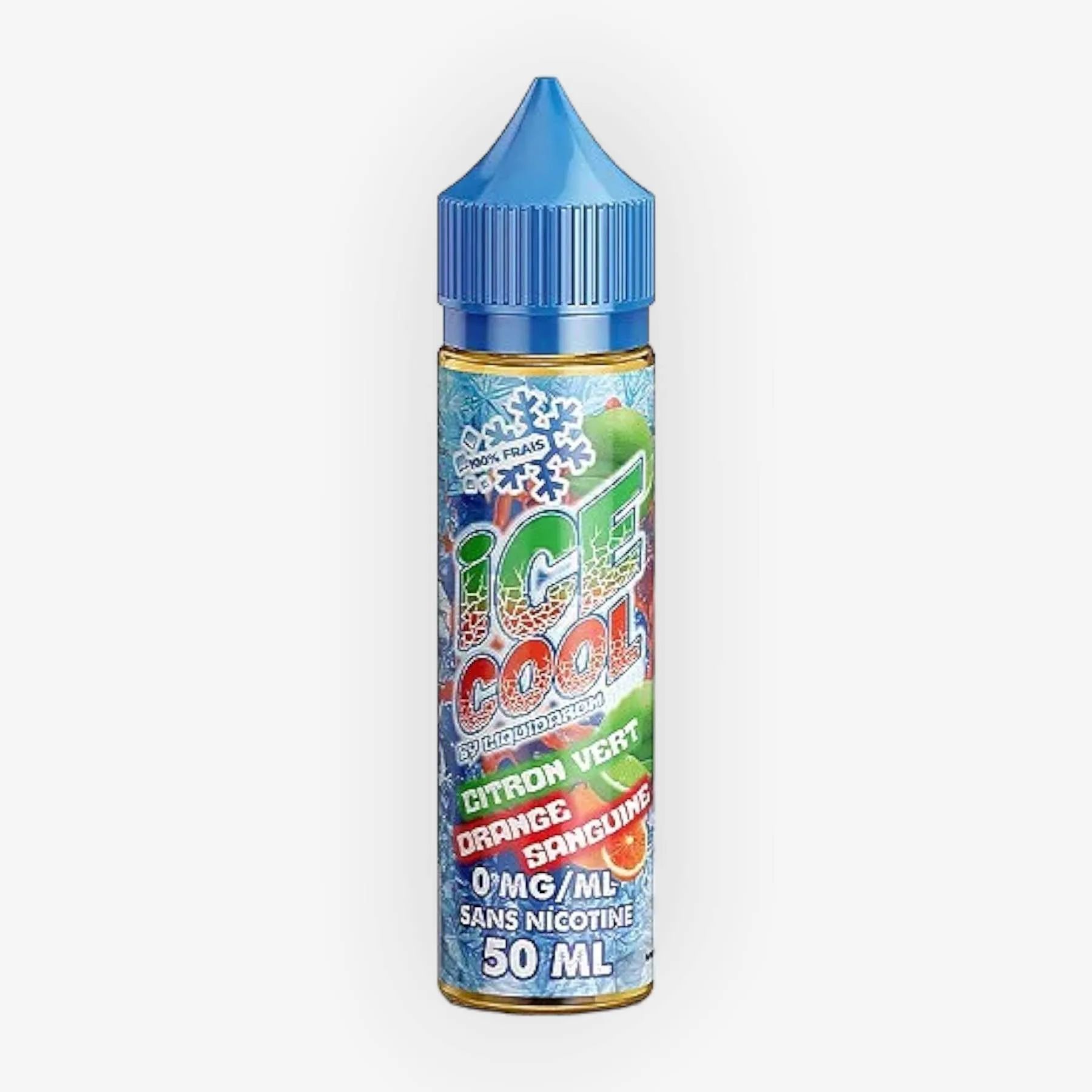 E-liquide Citron Vert Orange Sanguine 50 mL - Ice Cool (Liquidarom) — vue 2