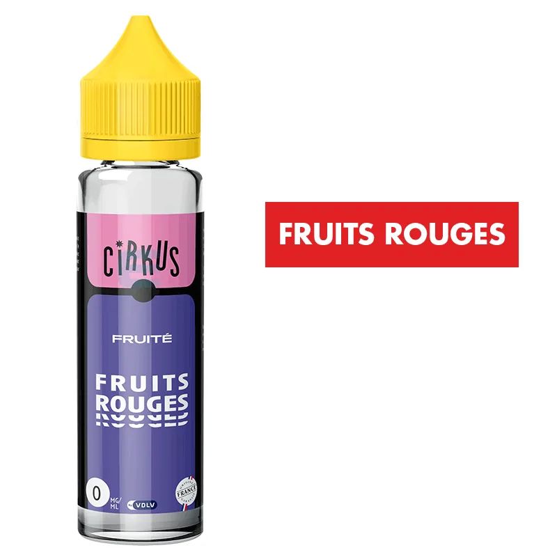 E-liquide Fruits Rouges 50 mL - CirKus (VDLV) — VDLV - Cirkus