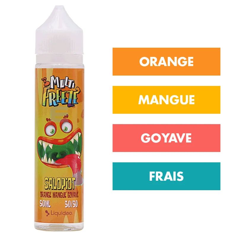 E-liquide Salopiot 50 mL - Multi Freeze (Liquideo) — Liquideo - Multi Freeze