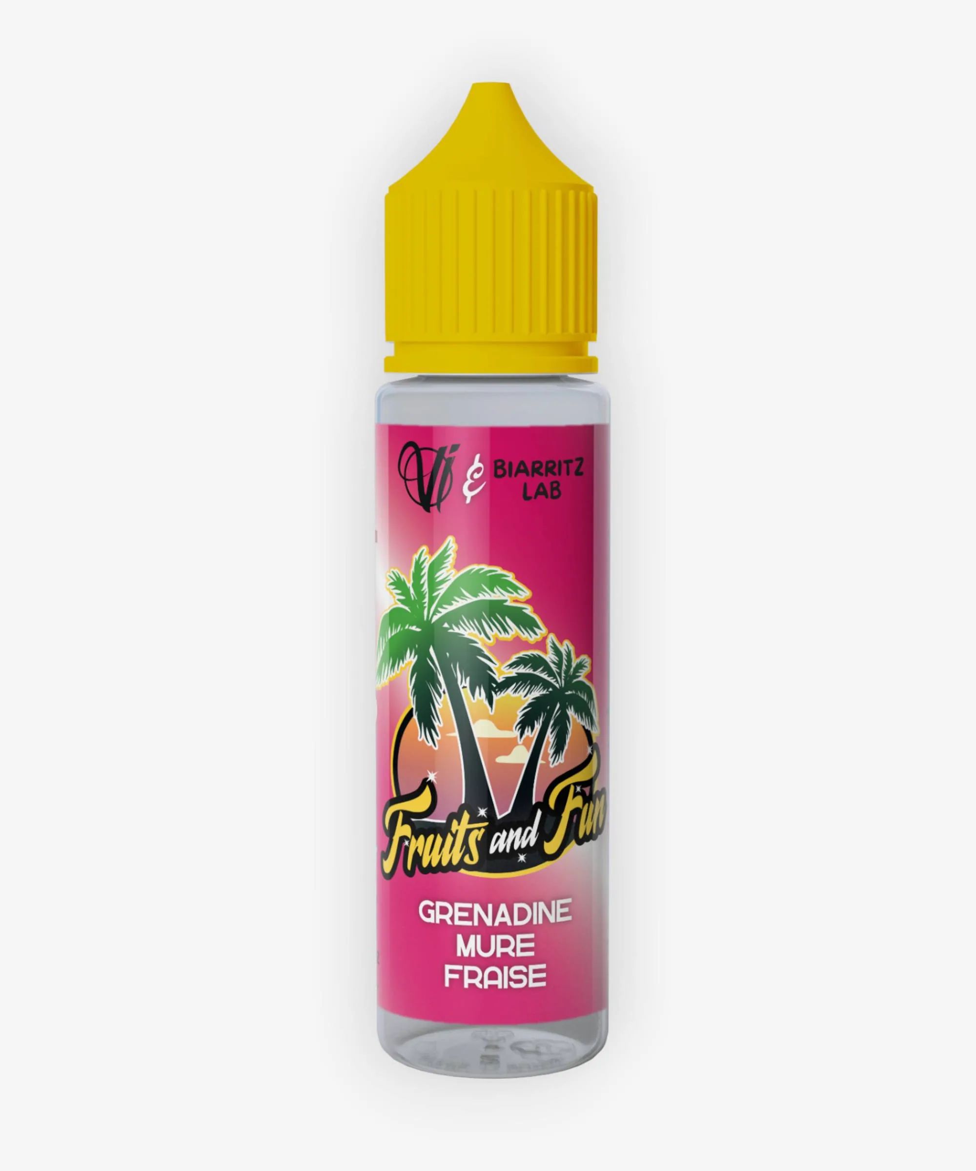 E-liquide Grenadine Mûre Fraise 50 mL - Fruits And Sun Biarritz Lab
