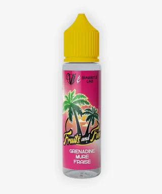 E-liquide Grenadine Mûre Fraise 50 mL - Fruits And Sun Biarritz Lab