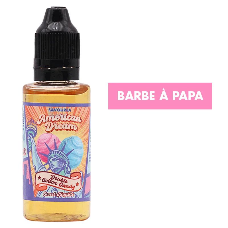 Concentré Double Cotton Candy 30 mL - American Dream (Savourea) — American Dream - Arômes DIY