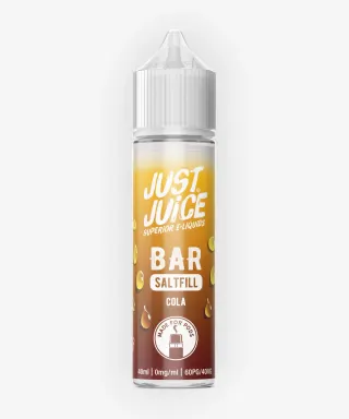 E-liquide Cola 40 mL - Bar Saltfill (Just Juice) — Just Juice - Bar Saltfill
